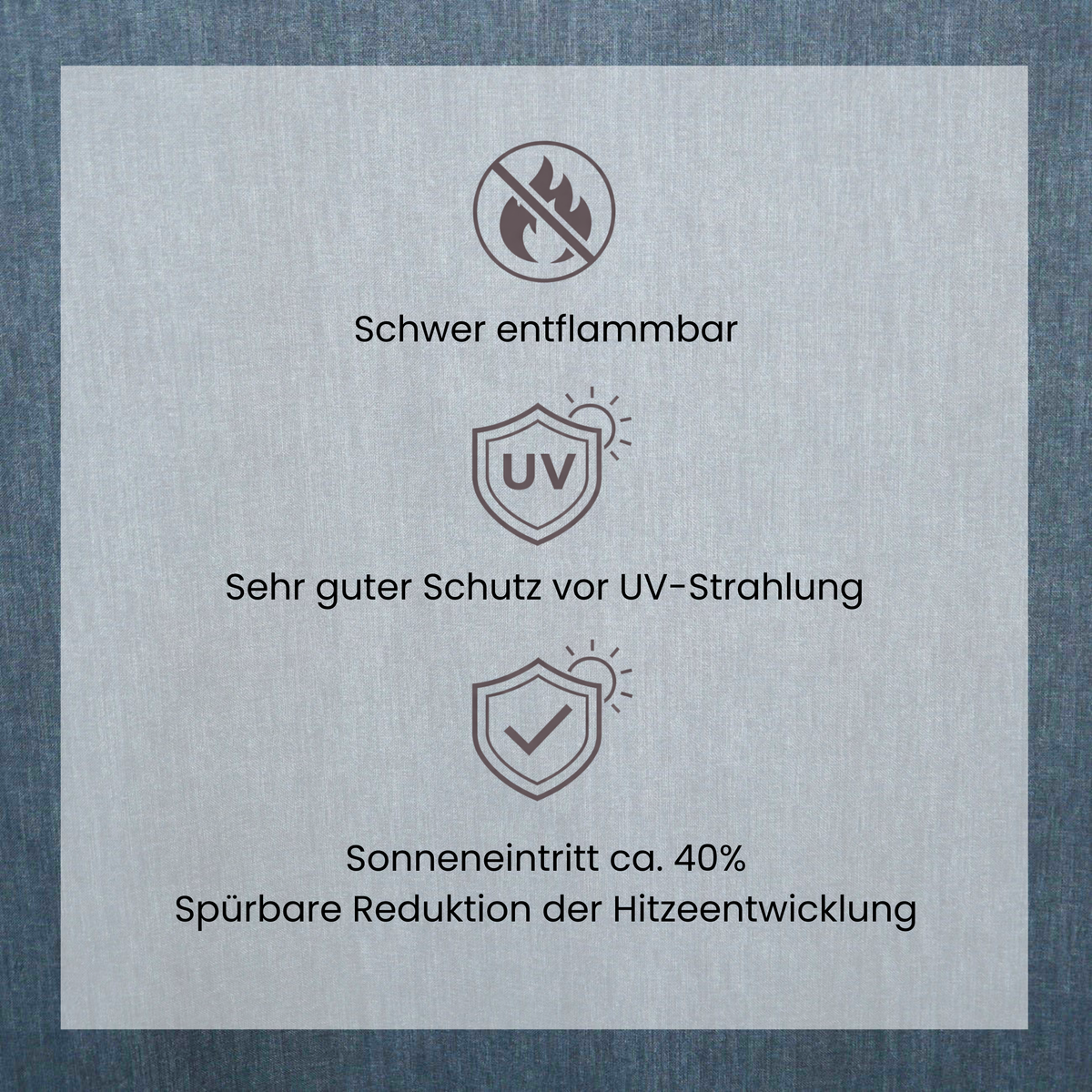 Sonnenschutzvorhang ZON