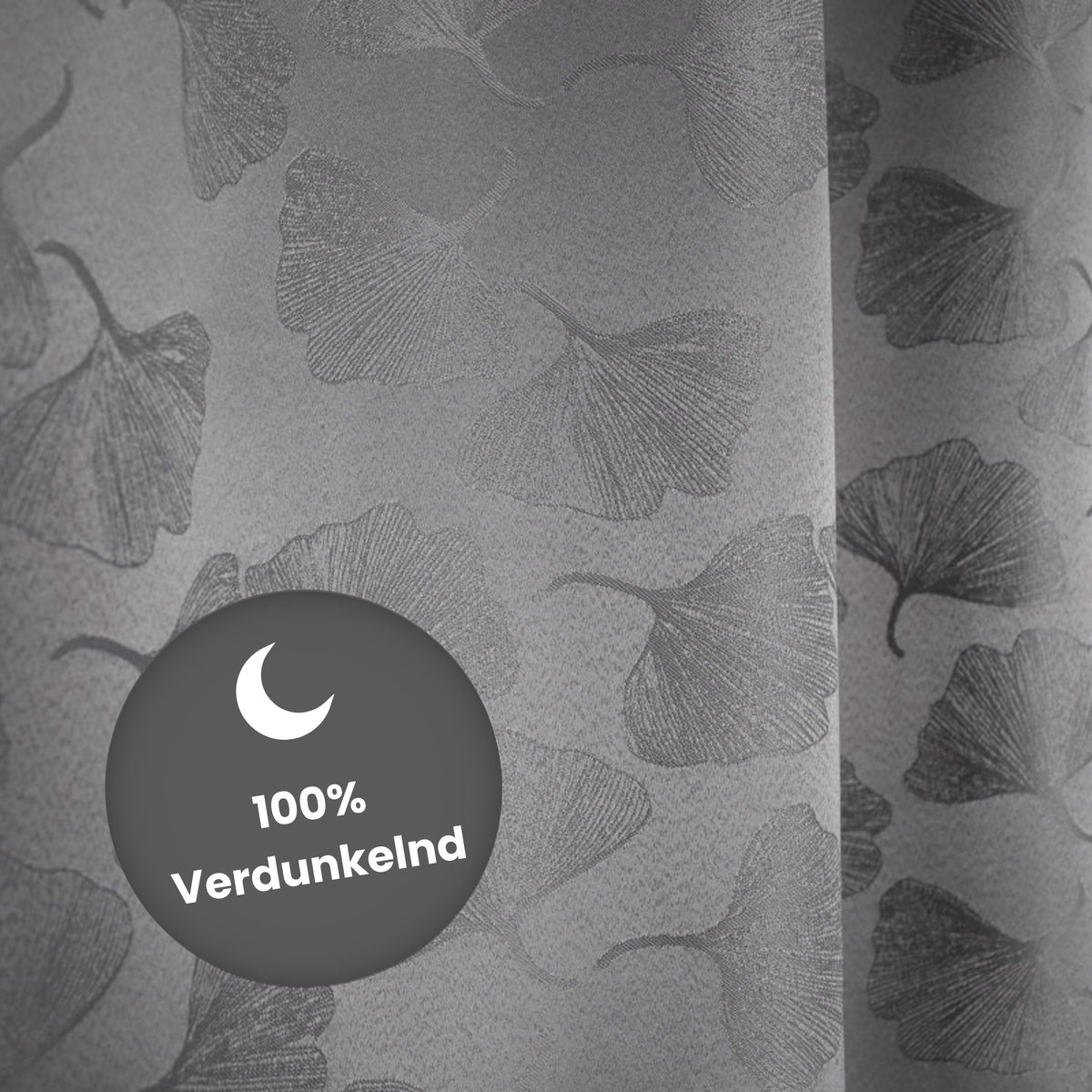 Tenda oscurante "100% Blackout" grigio Fiona