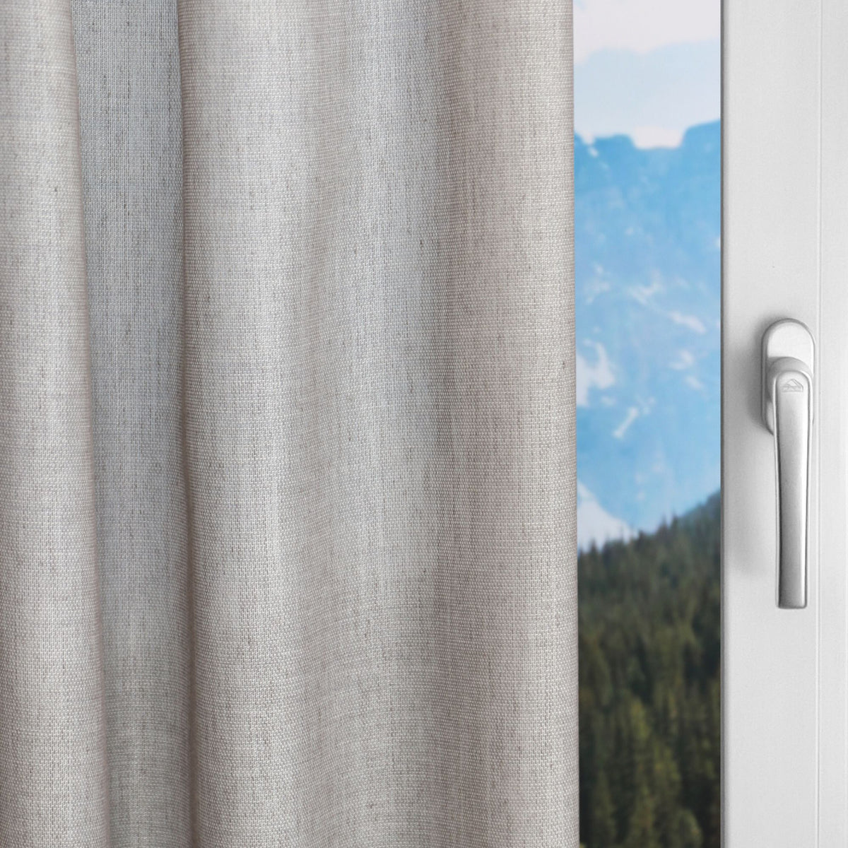 In-Between Curtain taupe zinc