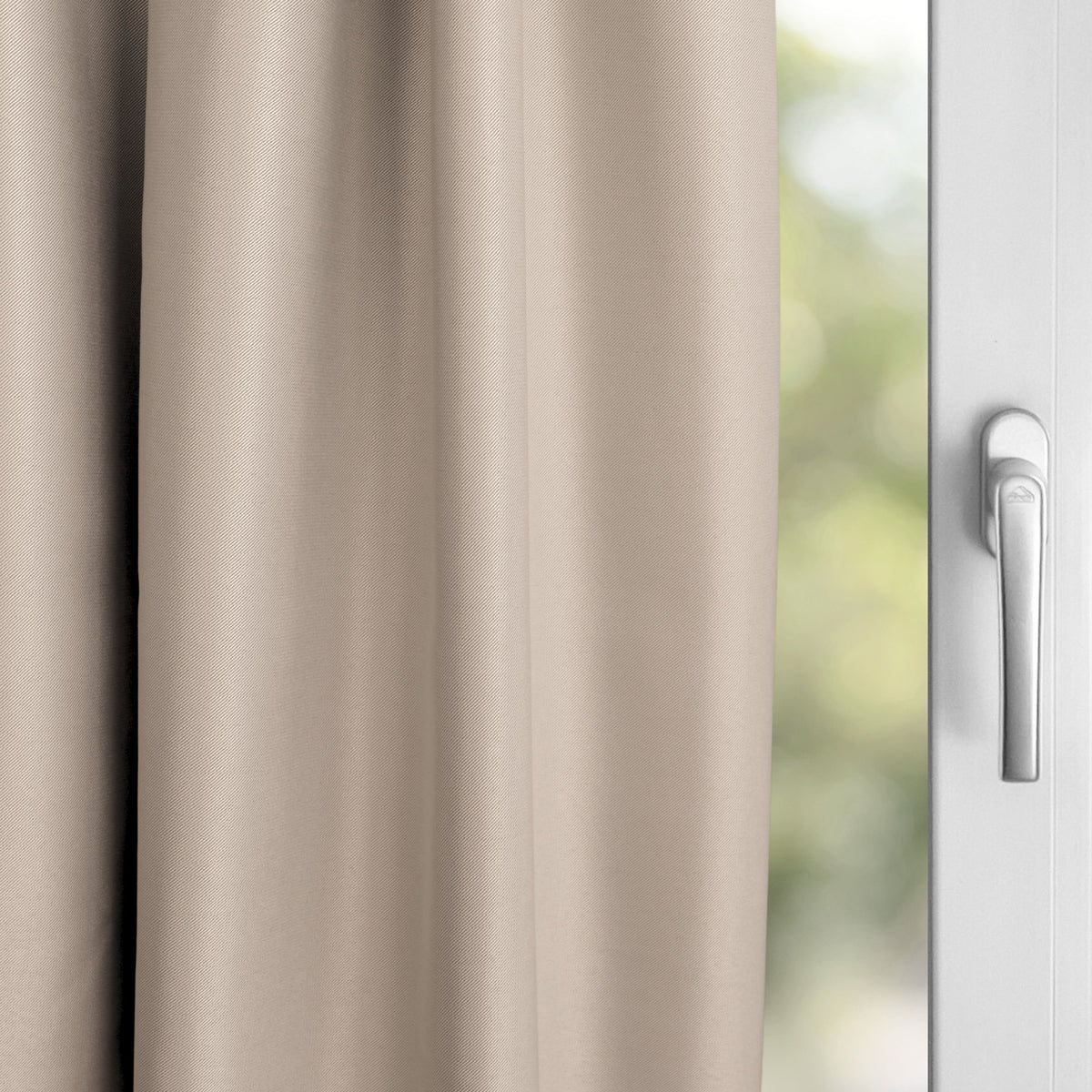beige Memphis night curtain