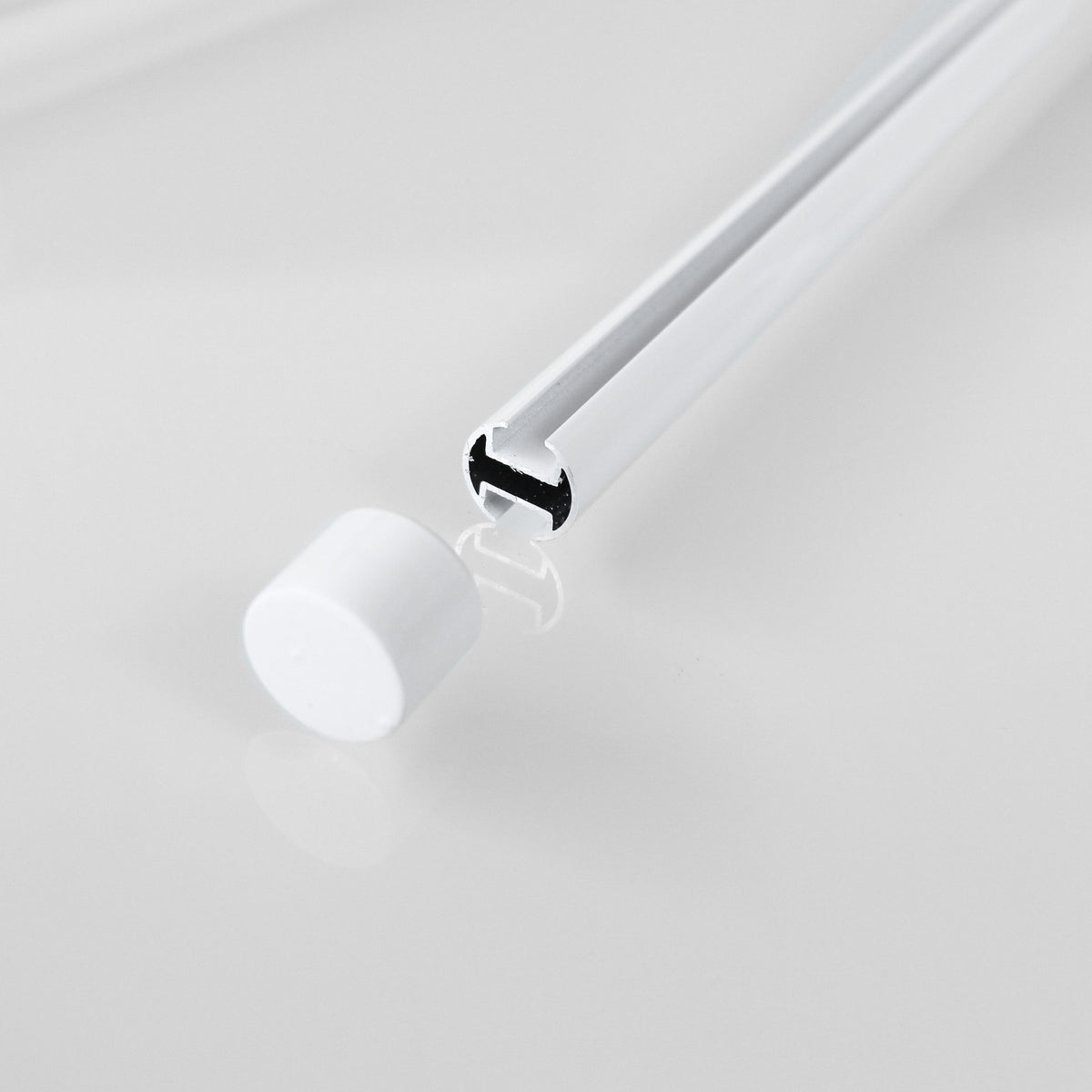 Vorhangstange HARMONIE 1-Lauf Maxi rund