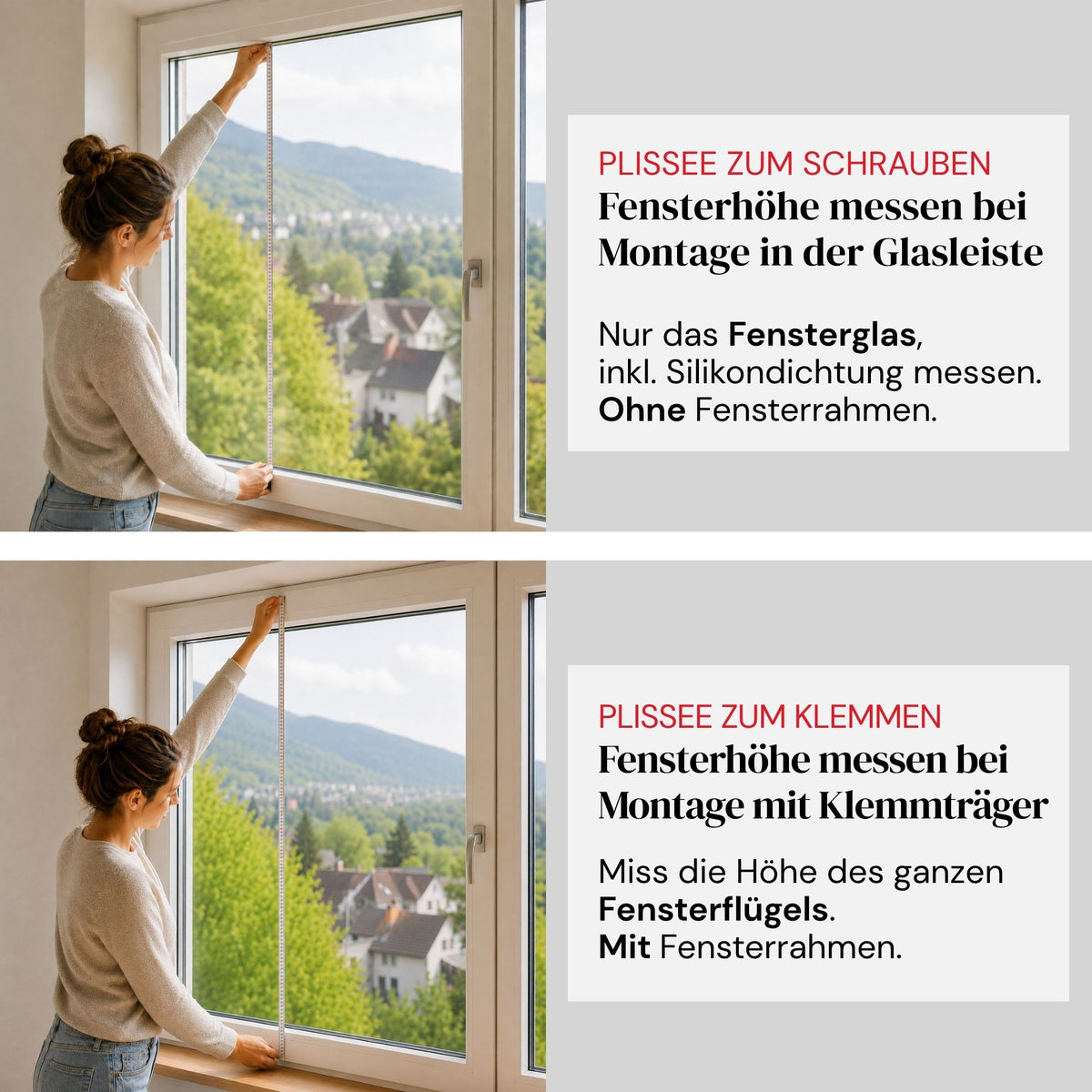 Plissee Klassik