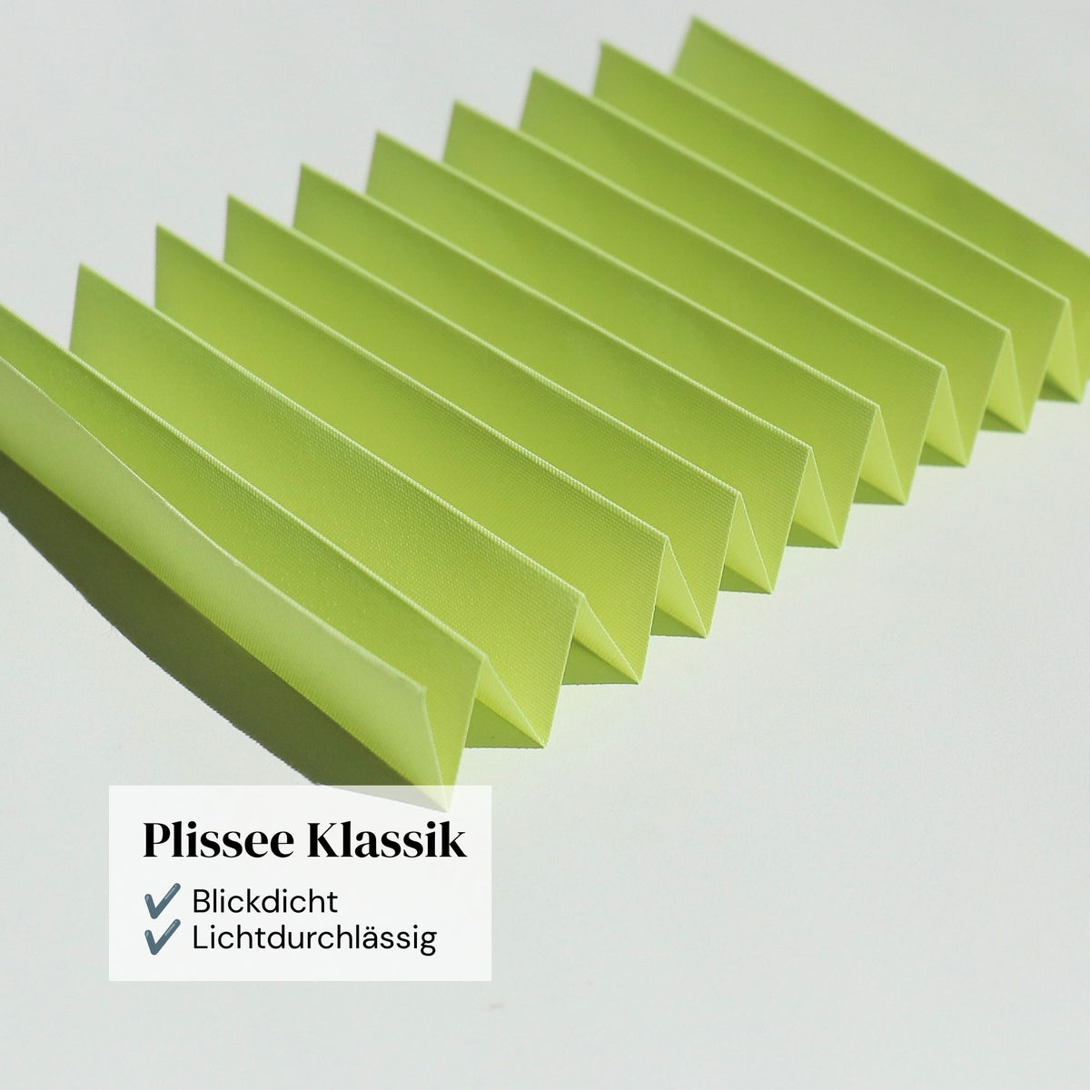 Plissee Klassik