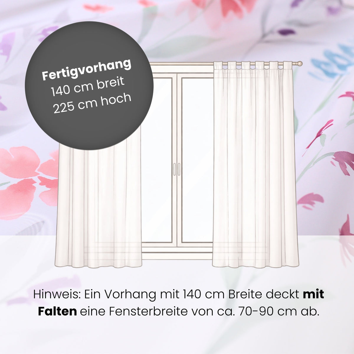 Fertigvorhang FULDA
