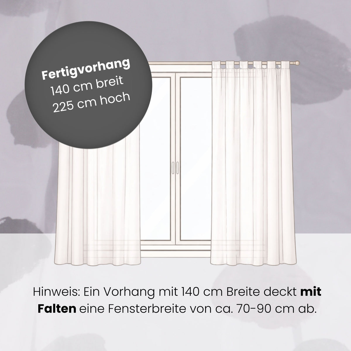 FILLA ready-made curtain