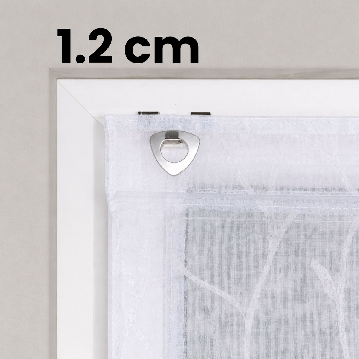 Gancio per occhielli 1,2 cm