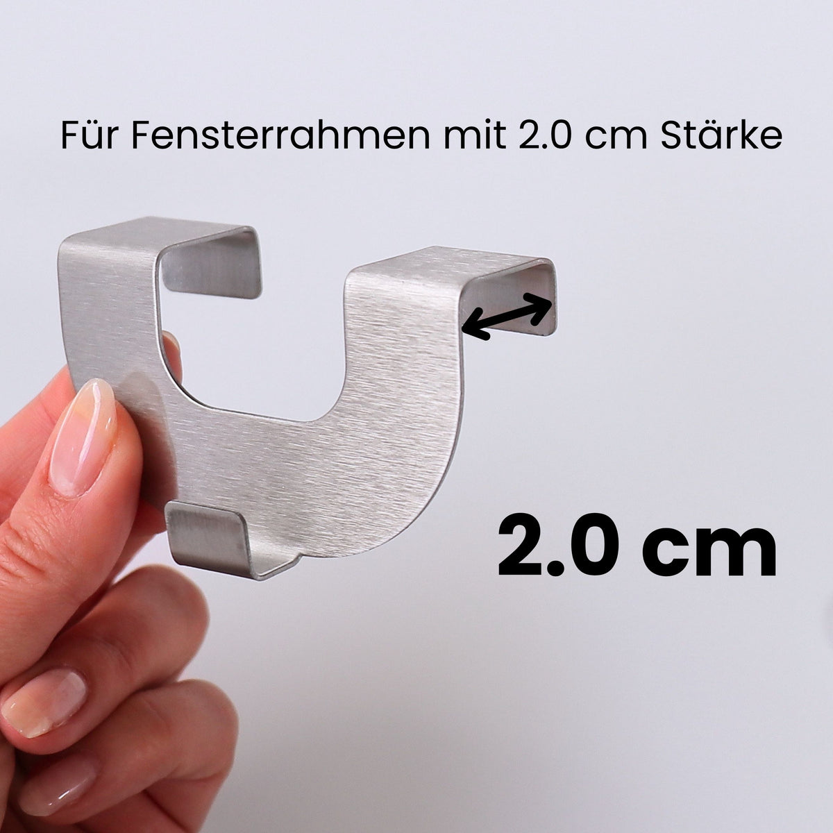 Haken für Ösenrollos 2cm