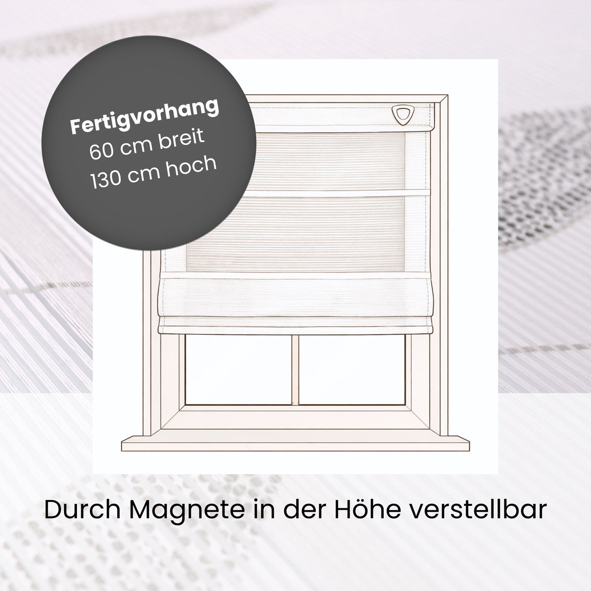 Ready-made roller blind FAUNA