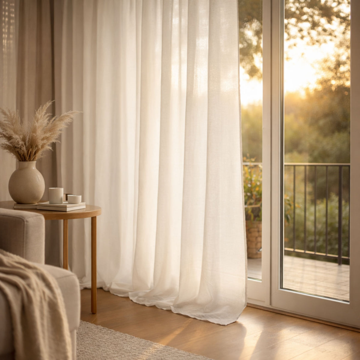 FLORENCE linen curtain