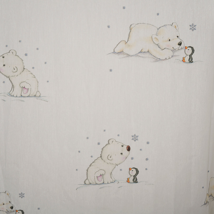 Verdunkelungsvorhang weiss Lars "Eisbär"
