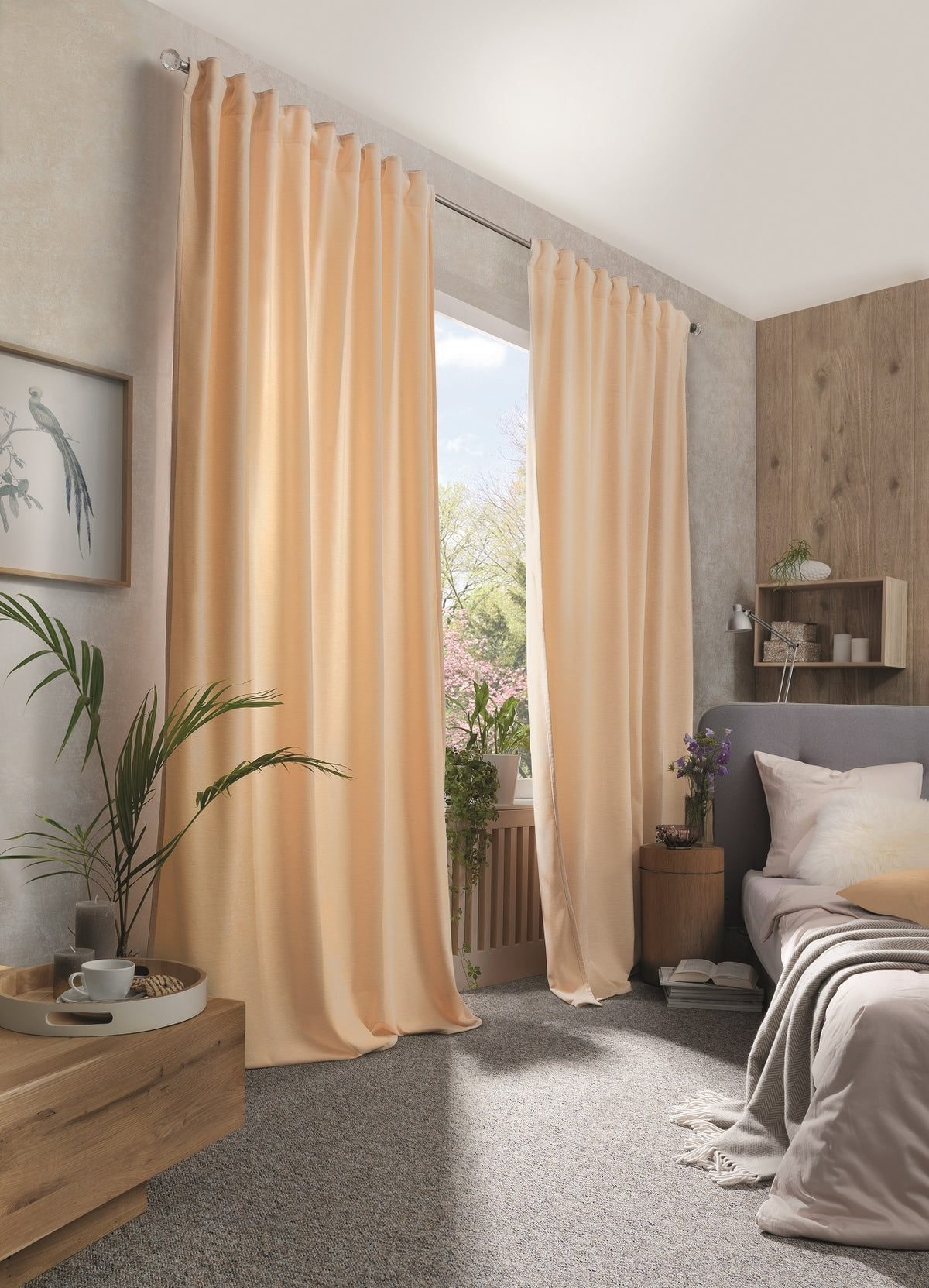 Tenda notte "Tenda termica, tenda anticamera" beige Davos