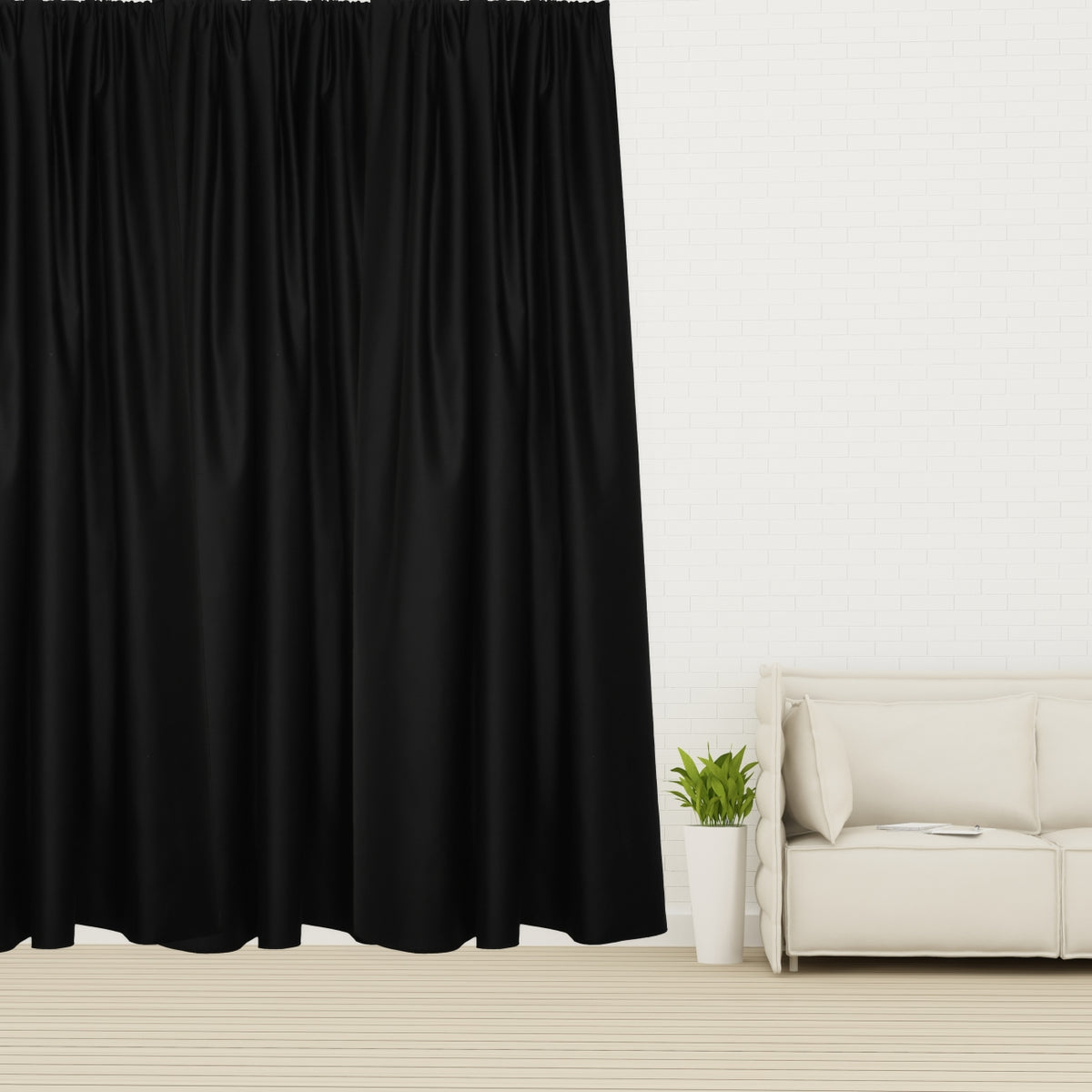 Tenda da notte "Tenda acustica, divisorio" nero Soft