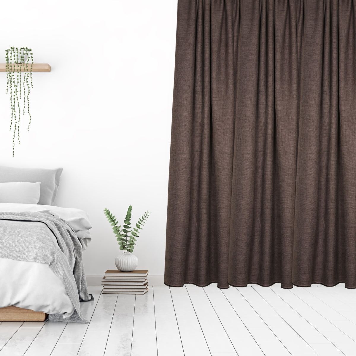 Blackout curtain "acoustic curtain" taupe Still