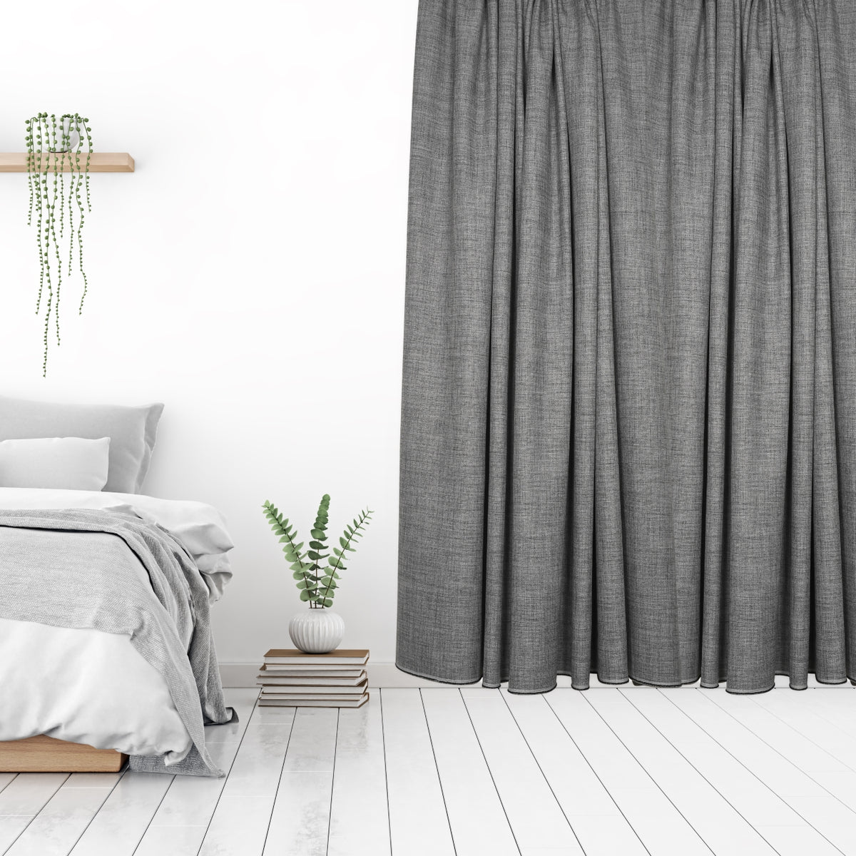 Rideau de dispositif "rideau acoustique" Stone Grey Silent