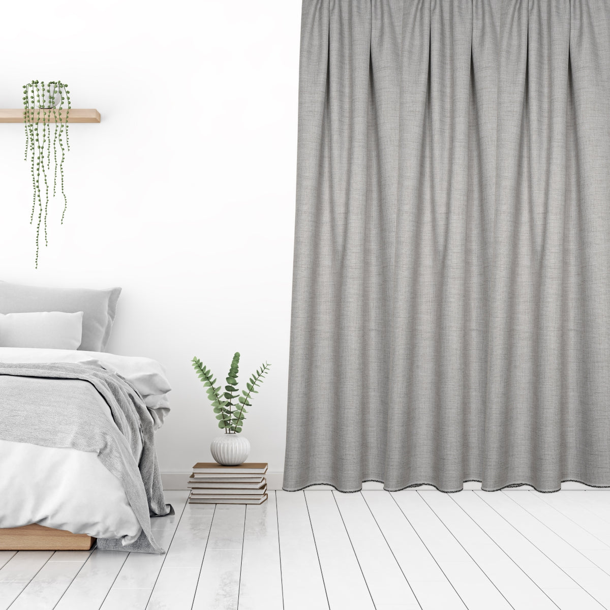 Blackout curtain "acoustic curtain" light grey Still