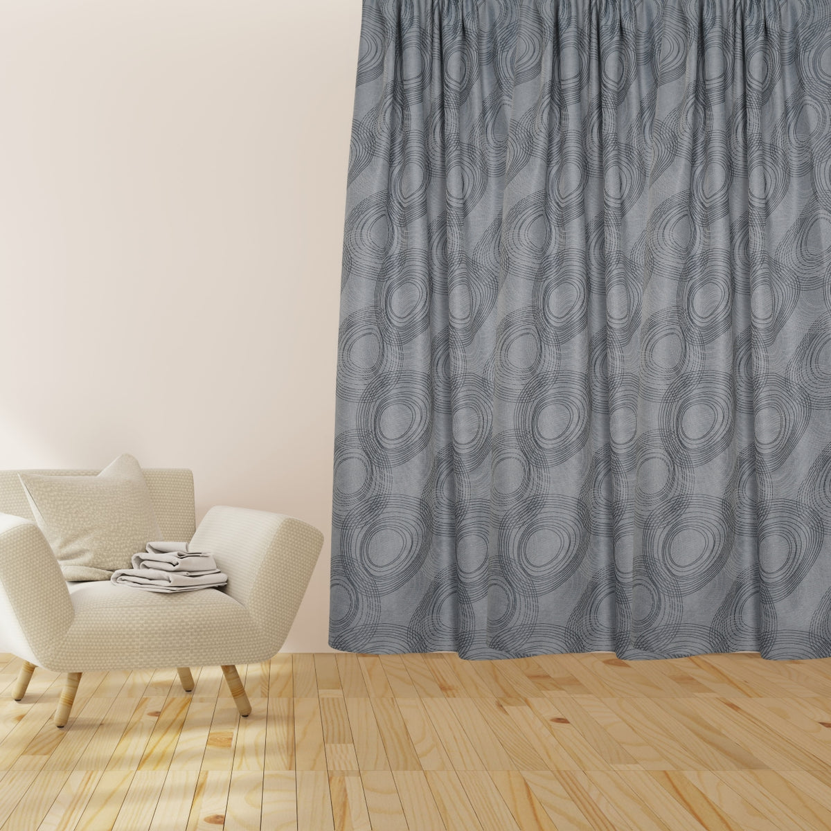 Tenda da notte "Recycling curtain" blu Schwanden