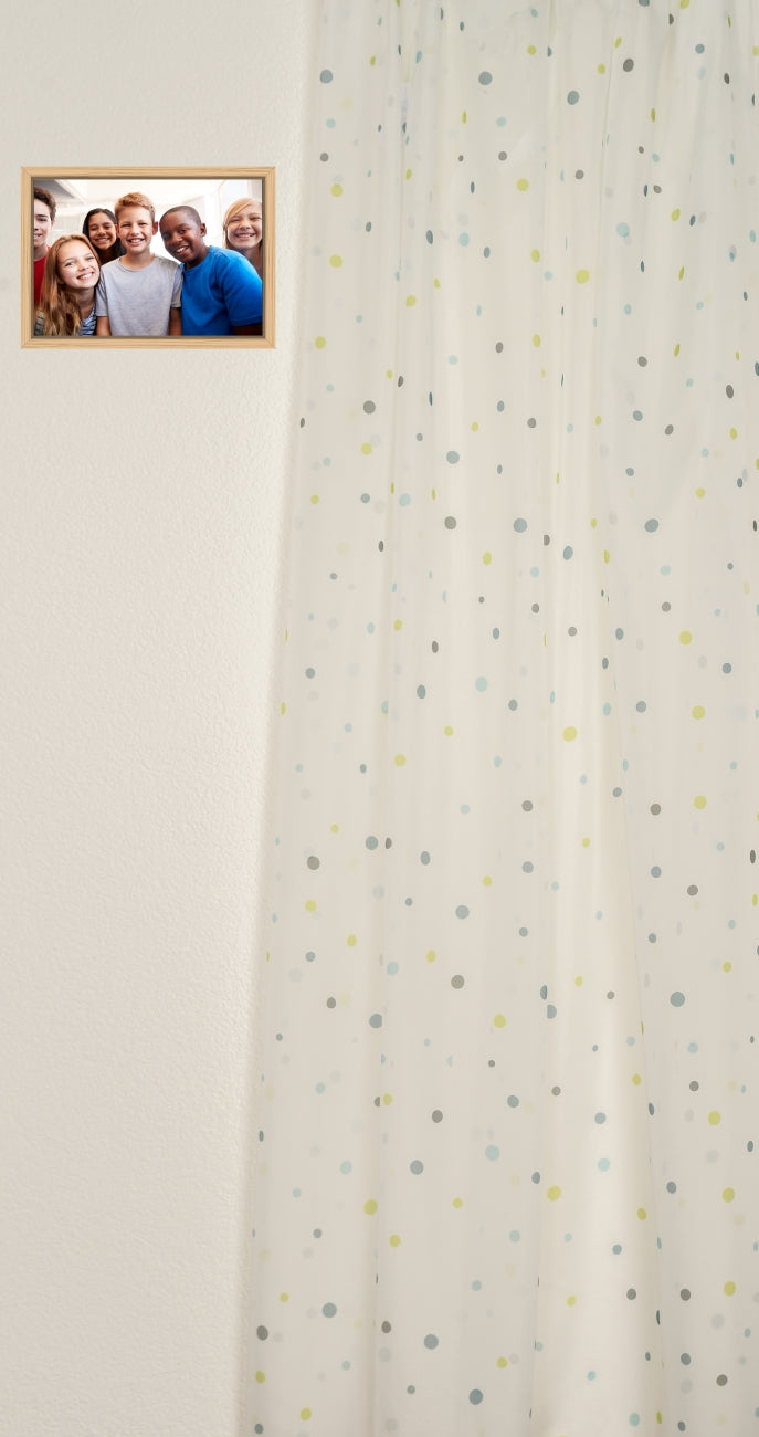 Tenda da giorno "Dots" verde turchese Zaphir
