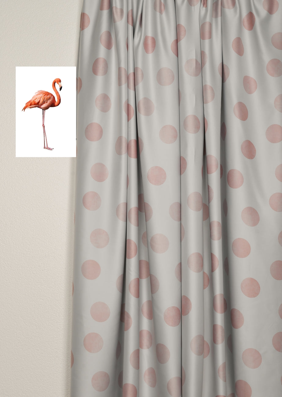 Tenda oscurante "Dots" rosa India