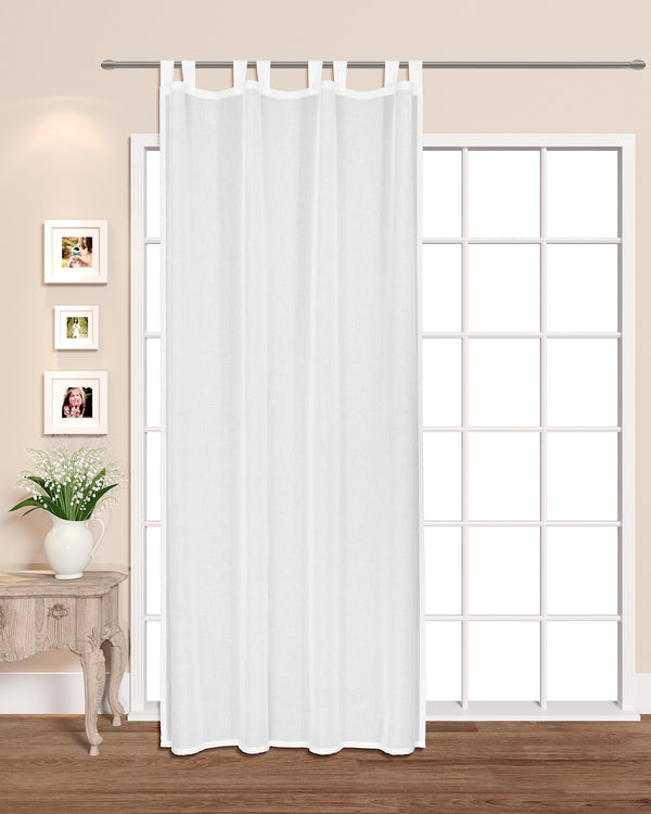 White day curtain Kosta