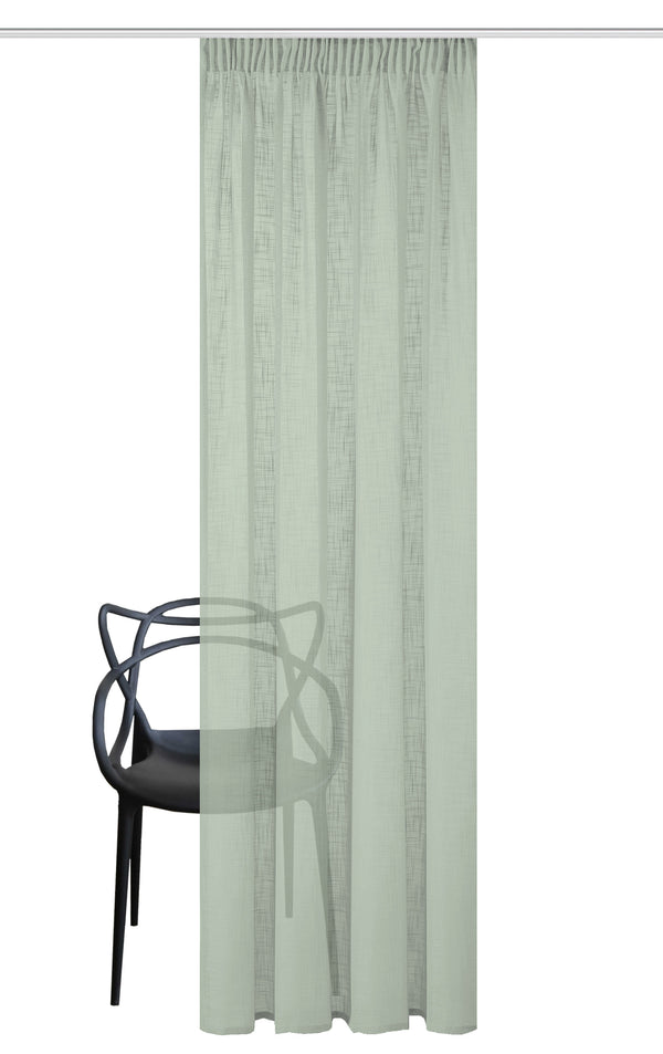 Day curtain "Velvet curtain" sage Fabiu