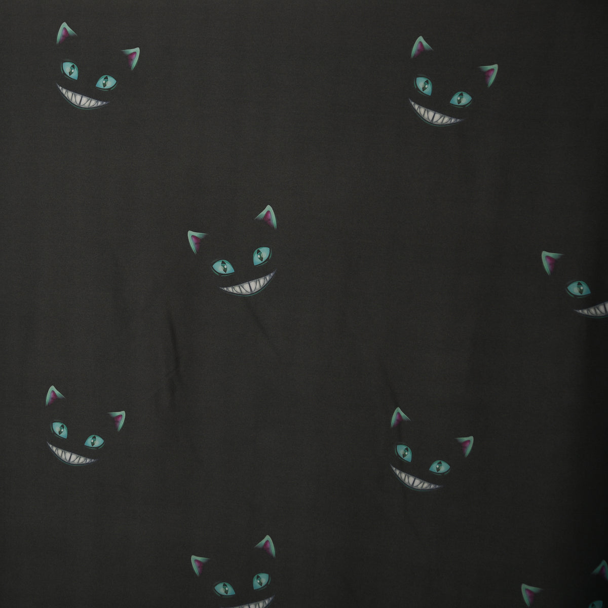 Turquoise and black fantasy "Disney" blackout curtain
