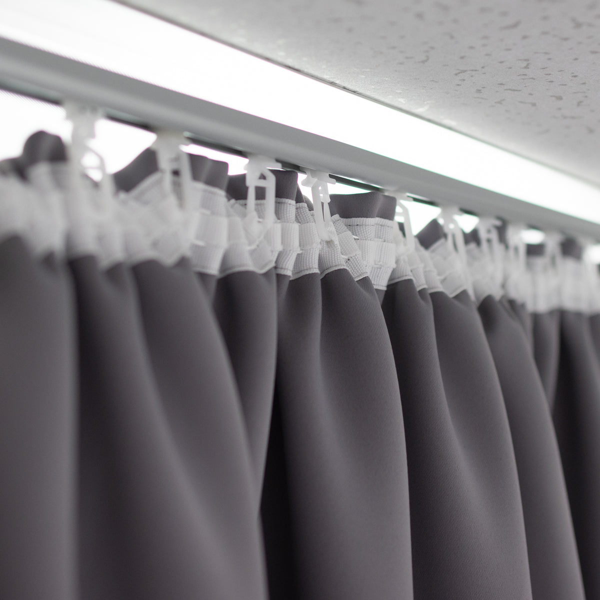 Rideau de l'appareil "rideau thermique" gris dana