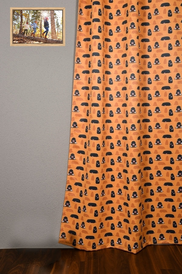 Rideau de périphérique orange filip "mole"
