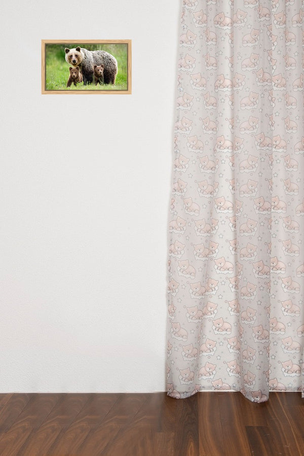Day curtain "Bear" ecru Kim
