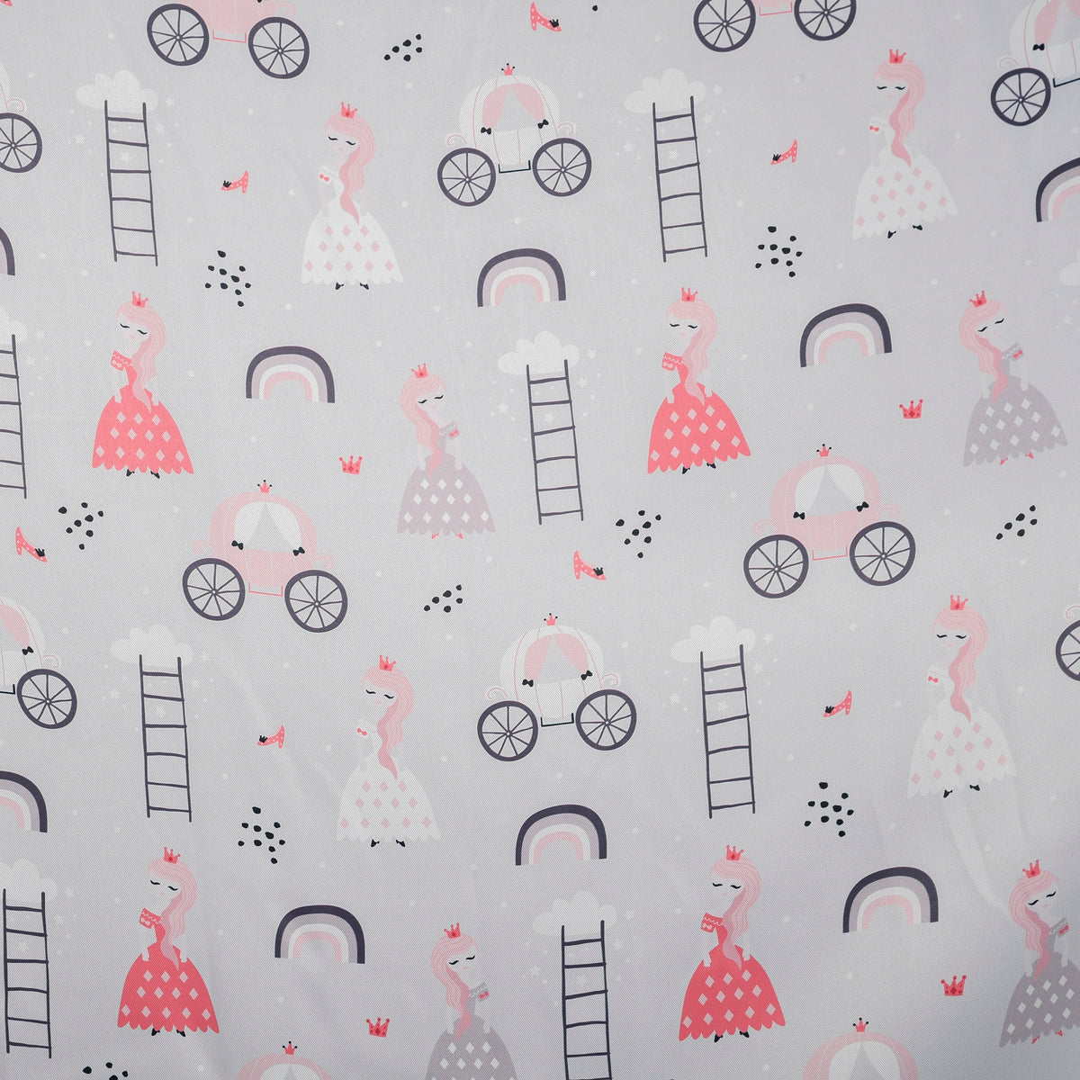 blackout curtain grey-pink Suri "Princess"