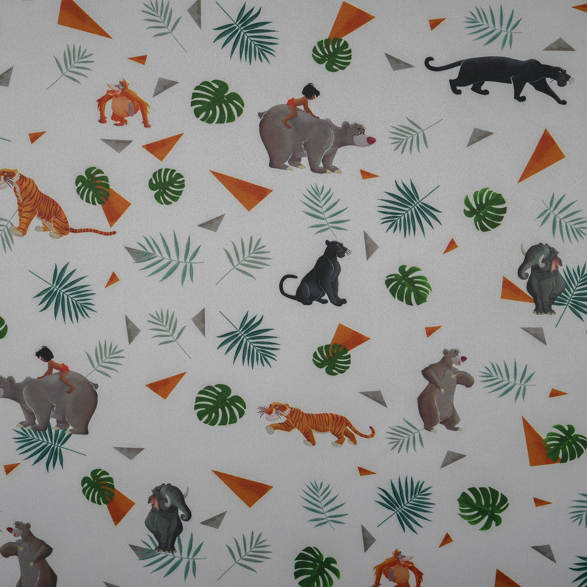 Green blackout curtain Jungle Book "Disney"