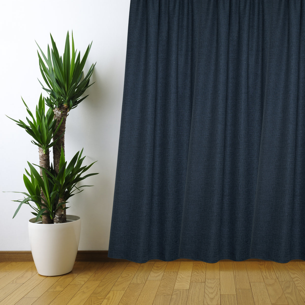 Night curtain "Recycling Curtain" midnight blue Discover