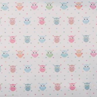 Blackout curtain, colorful Furby "Owl"