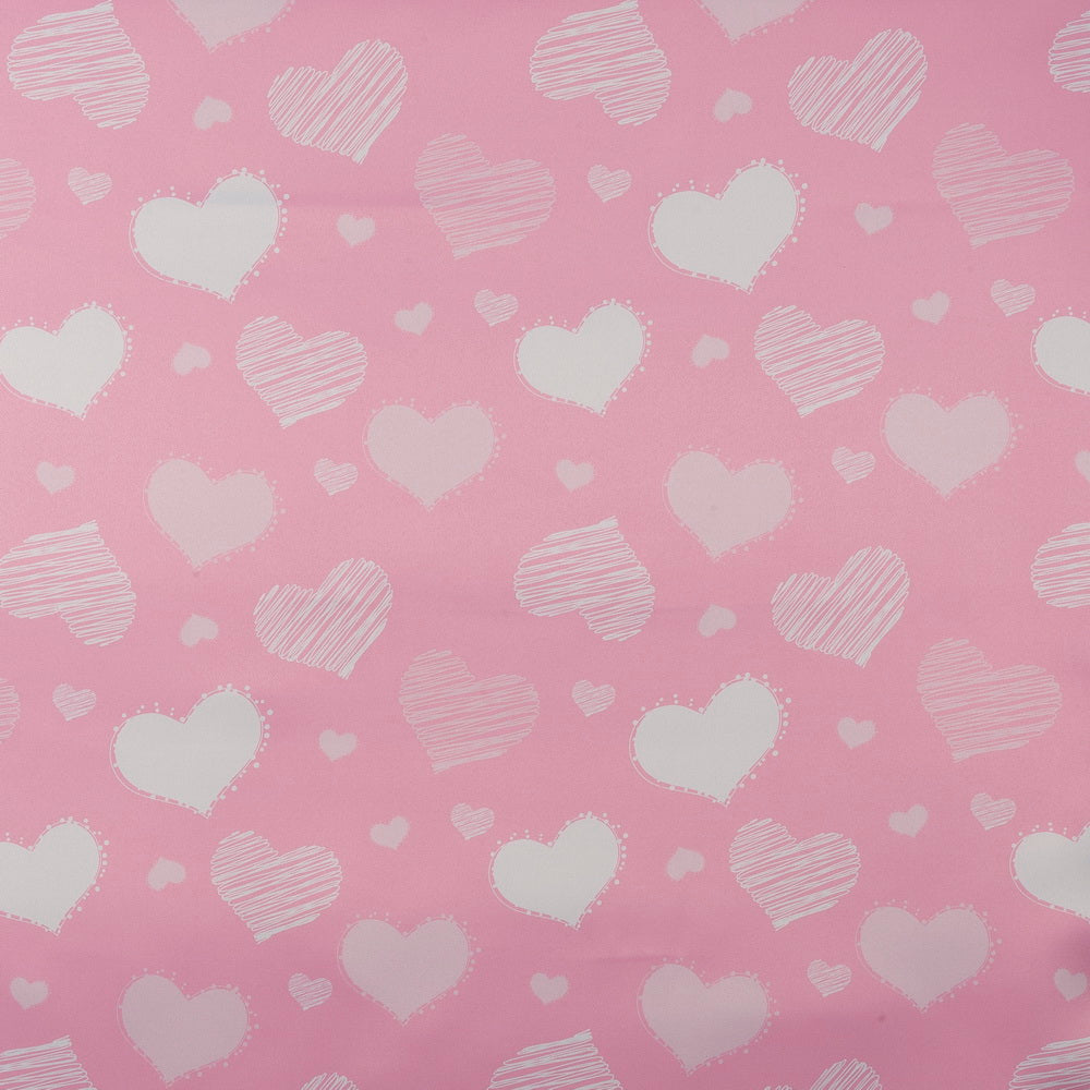 Tenda oscurante "Cuori" rosa Nuria
