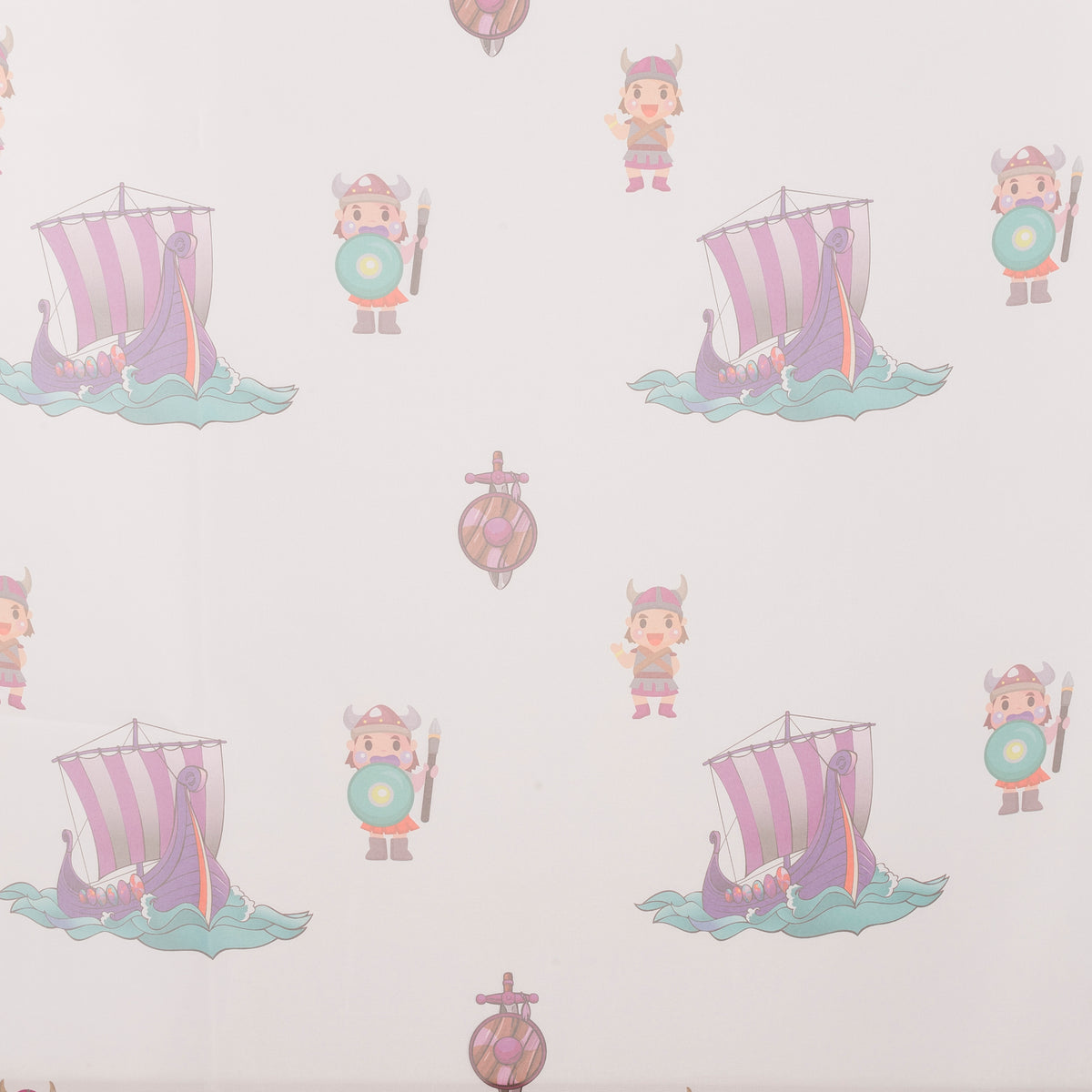 Tenda da giorno viola Wickie "Pirati"